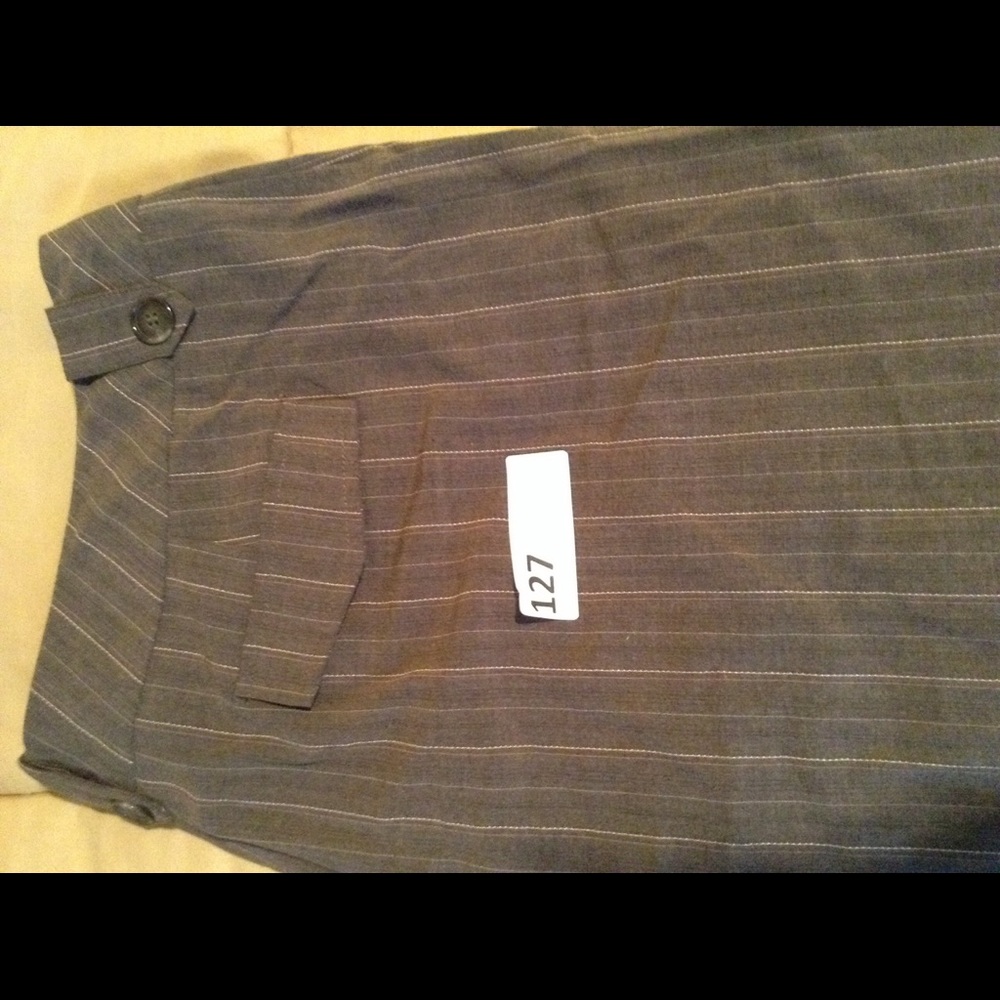 Woman's Pinstriped Dress Pants